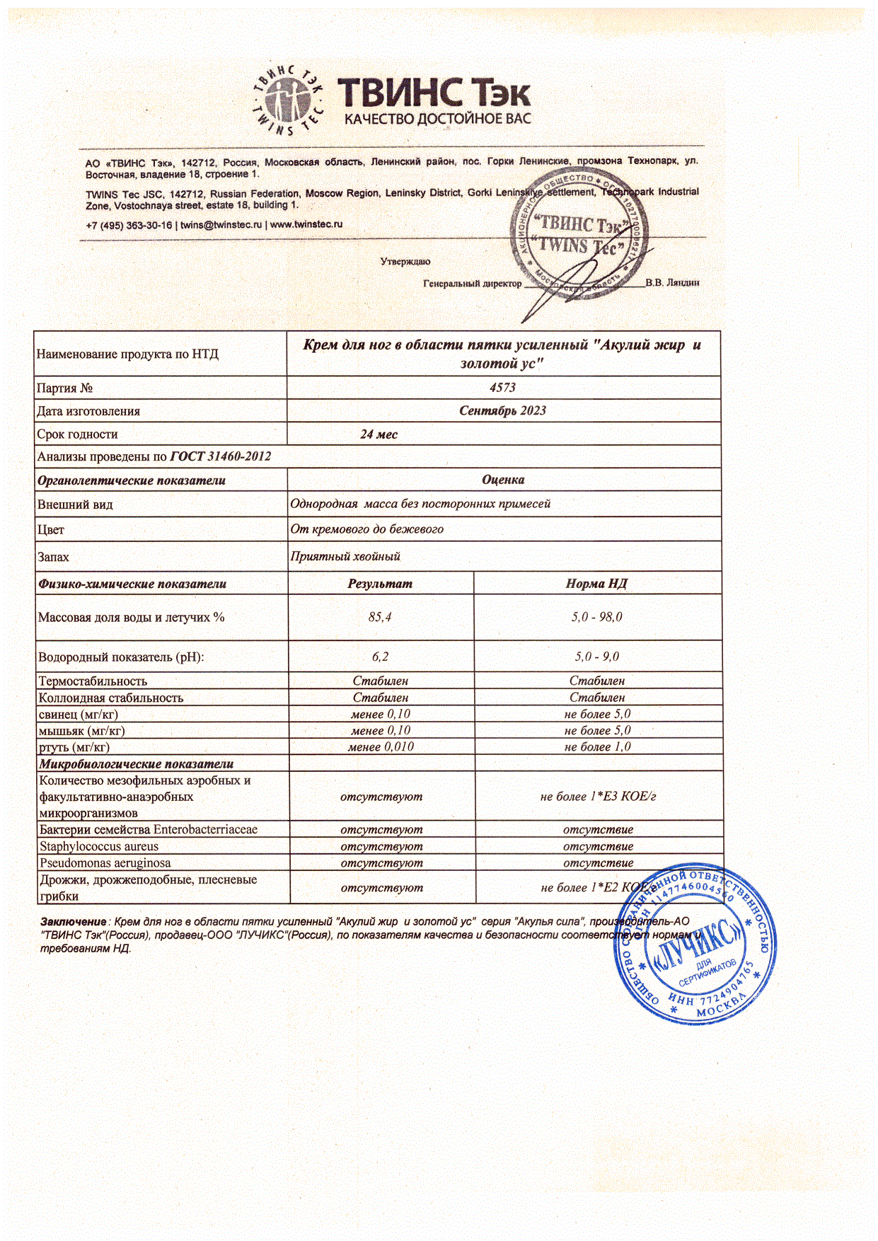 Паспорт №092023